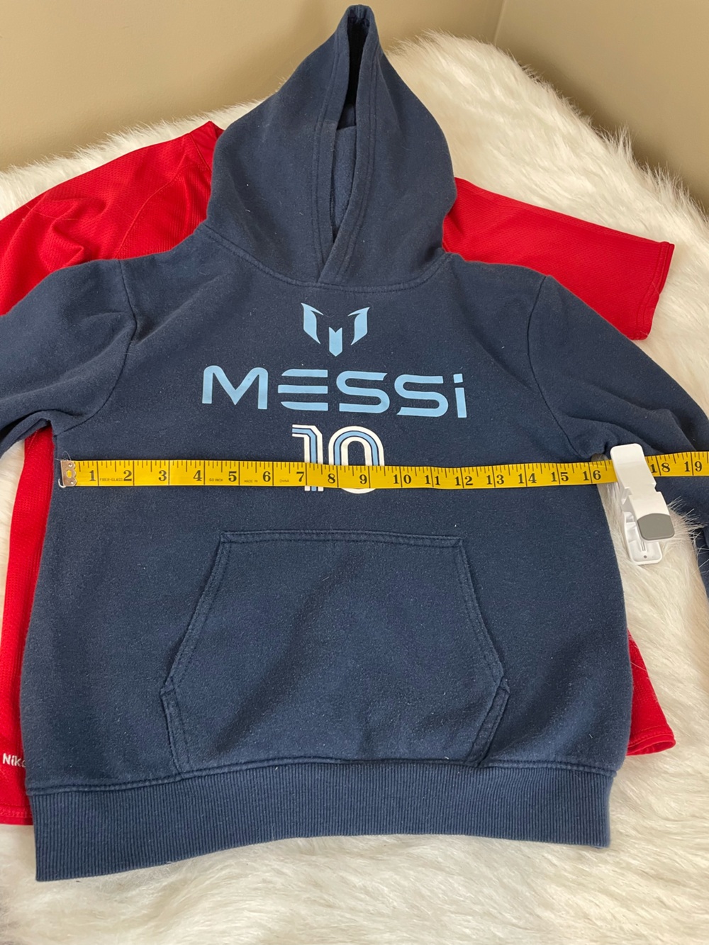 Soccer bundle Messi hoodie medium and Nike Manchester United XL - Picture 5 of 14